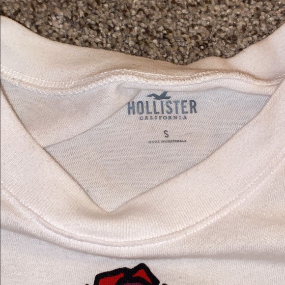 HOLLISTER ROSE CROP TEE - Picture 3 of 3